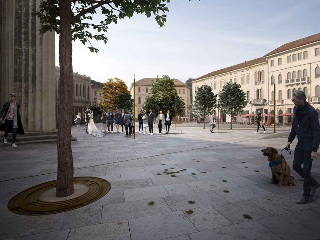 Piazza Marconi Valdobbiadene, Treviso