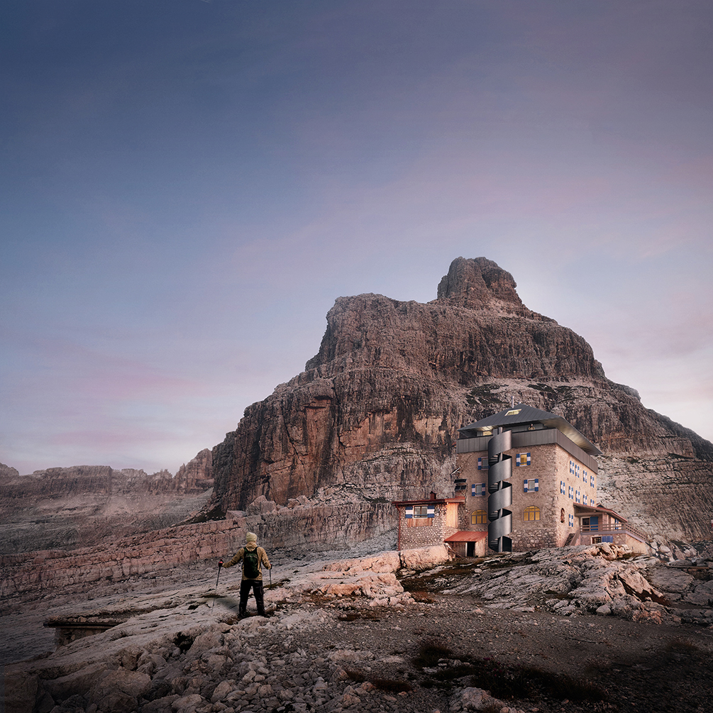 Ristrutturazione rifugio Tommaso Pedrotti